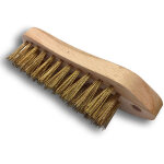 Kibros - brosse à main métallique type violon différents matériaux - a l'unité - acier souple Kibros - brosse à main métallique type violon différents matériaux - a l'unité - acier souple