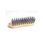 Brosse � main violon - inox - 5 rangs kibros
