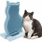 Brosse de massage pour chat, outil de d�mangeaison de massage mont� en coin de porte murale pour chat, ...