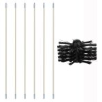 Rapanda - brosse nettoyage chemines, cannes outil de ramonage poele a bois, brosses pole  pellet kit ...