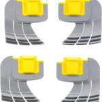 Brosses de nettoyage cycloniques d'origine r0714400, lot de 4, remplacez les brosses sales ou us�es pour ...