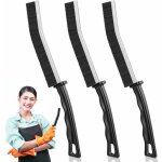 Brosse de nettoyage des interstices 3 pi�ces, brosse nettoyage salle de bainbrosse joint carrelag, brosse ...