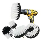 Brosse nettoyage perceuse 5 pices, brosse pour perceuse voiture carrelage tapis baignoire cuisine toilettes ...