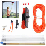 Brosses de nettoyage portables - brosses  verre - outils de nettoyage des vitres - perche tlescopique ...