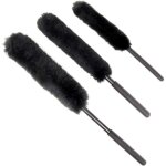 Brosses de nettoyage pour roues de v�hicules paquet de 3 outils de nettoyage de jantes en alliage ensemble ...