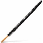 Brosse radiateur multi - fonction et flexible - plumeau radiateur poils longs et fins - manche en bois ...