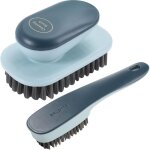 Brosse  rcurer le linge, paquet de 2 brosses  poils souples, brosse de nettoyage des chaussures pour ...