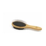Brosse de toilettage en bambou 'double face' 22cm naturel Brosse de toilettage en bambou 'double face' 22cm naturel