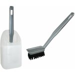 Brosse toilette plastique avec support pour camping - car Brosse toilette plastique avec support pour camping - car