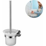 Brosse de toilette sans perage porte - balai de toilette montage mural set de toilette brosse de toilette ...
