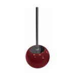 Brosse wc design 'bullea' 37cm framboise