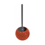 Brosse wc design 'bullea' 37cm terracotta