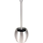 Brosse wc , noire, incl. brosse de rechange, 36, 5 12, 5 12, 5 cm, acier inoxydable