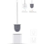 Brosse wc silicone plate - brosse toilette et supports, anti - goutte, antibactérienne, balayette wc ... Brosse wc silicone plate - brosse toilette et supports, anti - goutte, antibactérienne, balayette wc ...