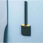Brosse wc en silicone, brosse de toilettes pour salle de bain avec support  schage rapide, peut tre ...