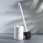 Brosse wc silicone toilette support  schage rapide blanc support en pp rsistant  la salet support ...