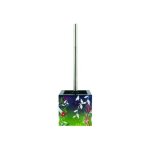 Msv porte - balais de toilette en mdf et acier inoxydable en diffrentes couleurs 11 x 11 x 37 cm