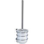 Brosse wc murale wenko inox argent classique sans perage support brosse wc design fixation murale wc ...