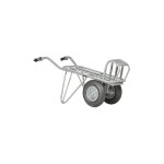 Brouette pour chantier renforce - roues increvables - 250 kg - 13556