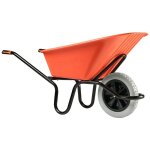 Brouette bati plus 120 reno alpha crusader - roue increvable - haemmerlin