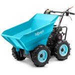 Brouette  moteur / dumper - hillvert - 6. 5 ch - capacit de charge max. : 400 kg - bac basculant