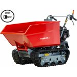 Torros - brouette motorise essence  chenilles surleves et monte - escaliers benne basculante 600kg ...