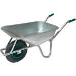 Brouette professionnelle 85 l galvanis�e pneu � 380 mm