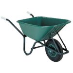 Brouette verte en polypropylne - 100 l