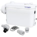 Broyeur aquamatix pour wc suspendus 400 w pompe de relevage sanitaires 100 l / min 3 entrées distance ... Broyeur aquamatix pour wc suspendus 400 w pompe de relevage sanitaires 100 l / min 3 entrées distance ...