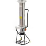 Wiltec - broyeur  fruits fouloir acier inoxydable1100w 1, 5cv 2800 tr / min jusqu' 1000 kg / h pressoir ...