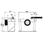 Broyeur wc sfa sanibroyeur