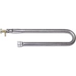 Fonderia bongiovanni - br�leur gaz gpl 48 - 55 - 65 - 50 - 100 cm pour barbecue pierre ollaire plaque ...