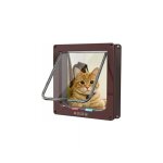 Cyslmuk ? chati�re magn�tique 4 voies pour chat et petit chien ? installation facile sur portes et murs ...