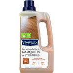 Entretien brillant pour parquets et sols stratifiés 1l starwax Entretien brillant pour parquets et sols stratifiés 1l starwax