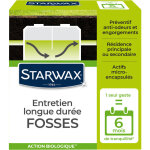 Entretien longue dure pour fosses septiques 500g starwax