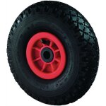 Bs rollen - roue gonflable d. de la roue 400 mm cap. charge 160 kg roue de rechange prof. rainur� palier ...