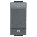 Bouton double bticino livinglight verrouill l4037n