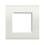 Assiette carrée livinglight blanche 2 modules lna4802bi Assiette carrée livinglight blanche 2 modules lna4802bi