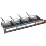 Panneau de brassage bticino avec 24 connecteurs rj45 cat6 utp c9024c6u