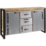 Buffet 145x40 manguier brut imprimé bois naturel factory 132 Buffet 145x40 manguier brut imprimé bois naturel factory 132