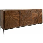 Buffet 183x46 manguier laqu� brun stilm�bel 110