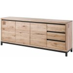 Massivmoebel24 - buffet 210x45 chne sauvage huil bianco villanders 252