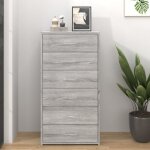 Buffet avec 6 tiroirs bahut meuble de rangement commode sonoma gris 50x34x96 cm bois d'ingénierie 10198 ... Buffet avec 6 tiroirs bahut meuble de rangement commode sonoma gris 50x34x96 cm bois d'ingénierie 10198 ...