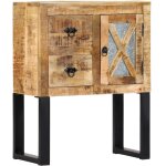Buffet 60x30x76 cm bois de manguier massif vidaxl