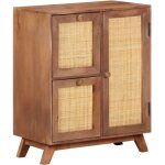 Vidaxl - buffet 60x35x75 cm bois de manguier massif Vidaxl - buffet 60x35x75 cm bois de manguier massif