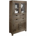 Buffet 90x40 palissandre huil� gris taupe nature grey 61