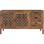 Buffet ajour en bois de manguier - jaya