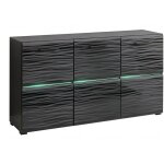 Dusine - buffet bahut ninja neuf effet 3d illuminé par leds commode noir Dusine - buffet bahut ninja neuf effet 3d illuminé par leds commode noir
