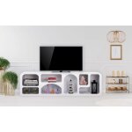 Buffet bas navalor l160cm design arches style troglodyte blanc Buffet bas navalor l160cm design arches style troglodyte blanc