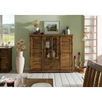 Buffet en bois de manguier huilé marron rodez 126 Buffet en bois de manguier huilé marron rodez 126